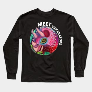 Meet Triceratops Jurassic World Long Sleeve T-Shirt